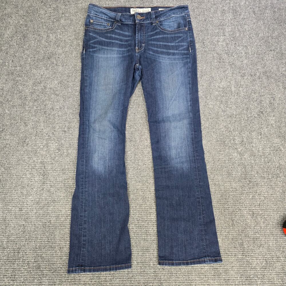 BKE Scarlett Jeans Womens 31x31 Blue Bootcut Stretch Medium Wash Denim